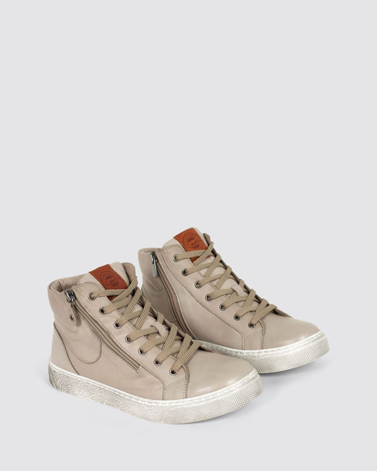 UKELELE SNEAKERS DARK STONE LEATHER