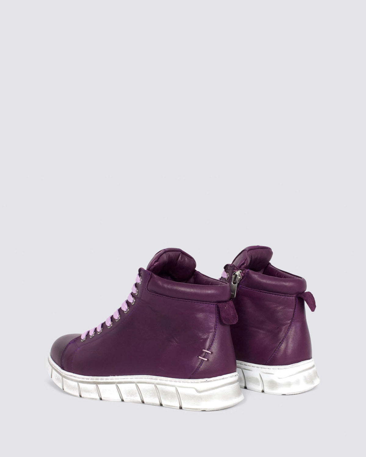UKI SNEAKERS PURPLE LEATHER