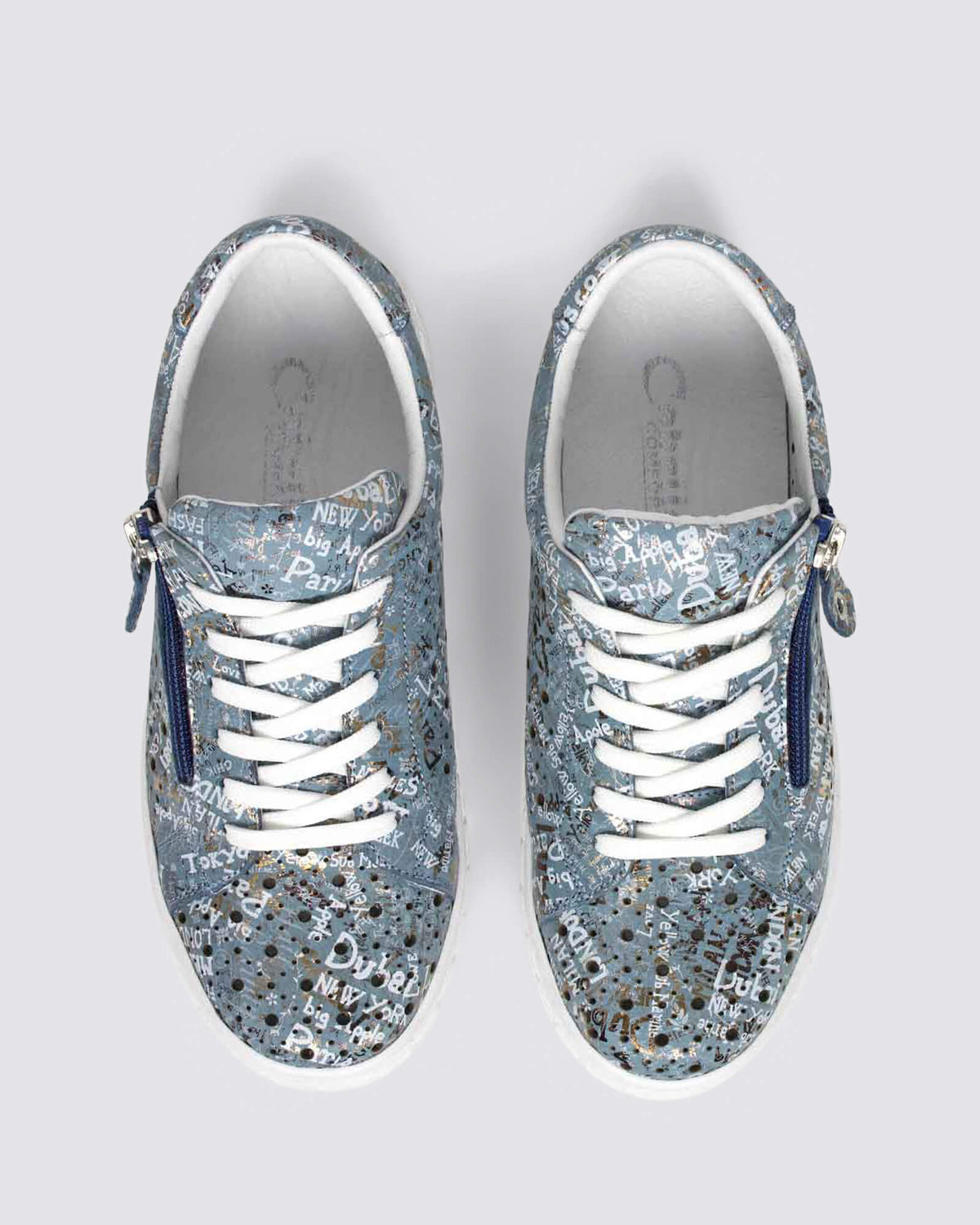 UPTOWN SNEAKERS JEANS PRINT