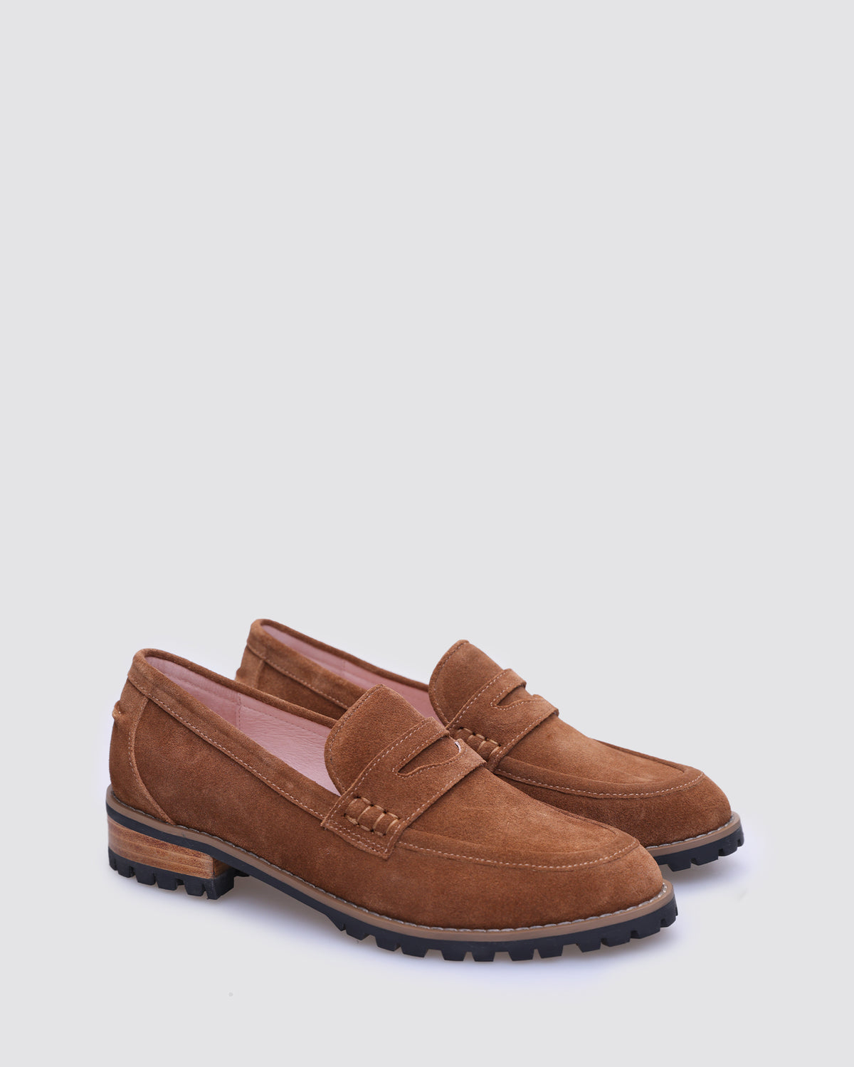 DANDY LOAFERS TAN SUEDE