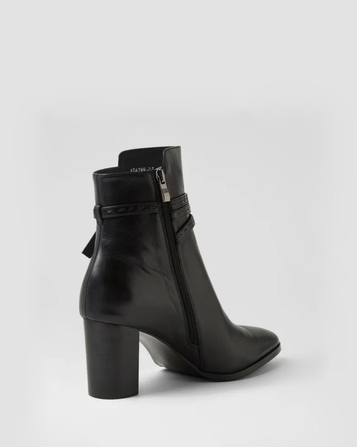 ADAIRE HEELED ANKLE BOOTS BLACK/BLACK