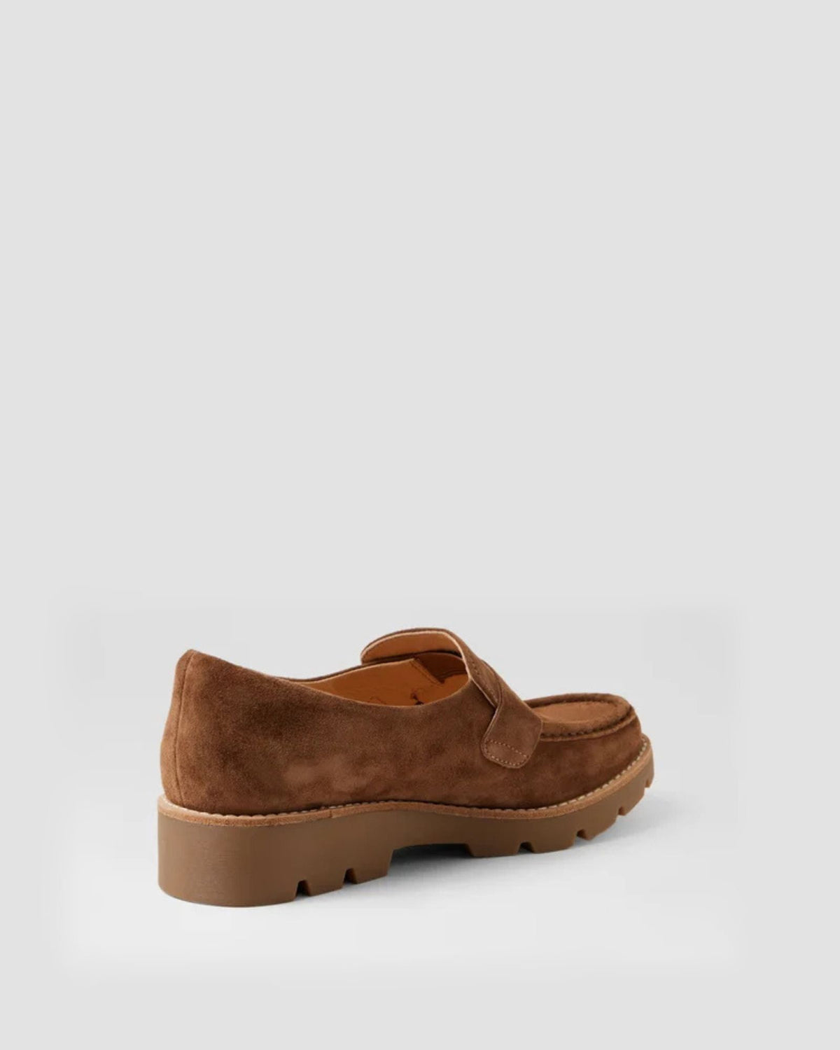 DORTE LOAFERS CHOCOLATE SUEDE