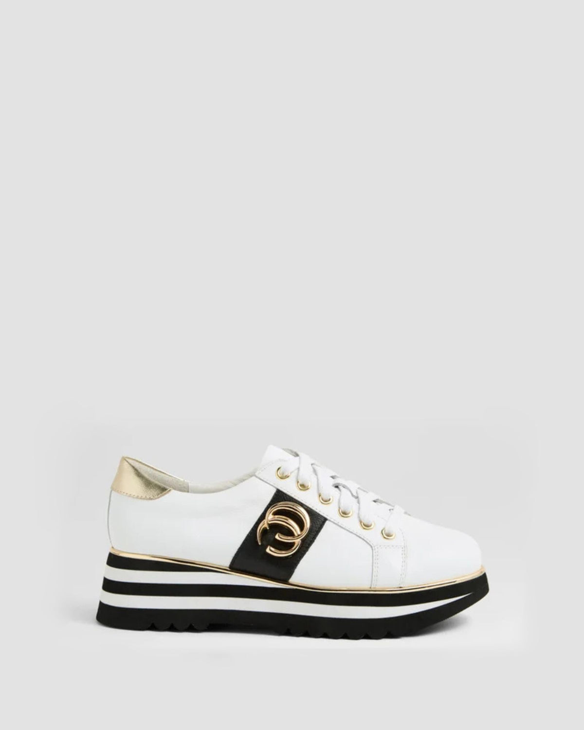 EDGEY SNEAKERS WHITE/BLACK