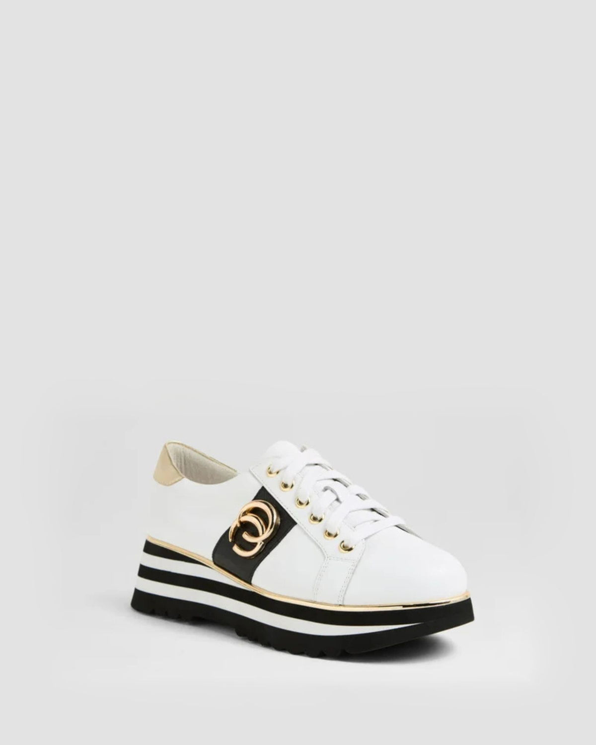 EDGEY SNEAKERS WHITE/BLACK