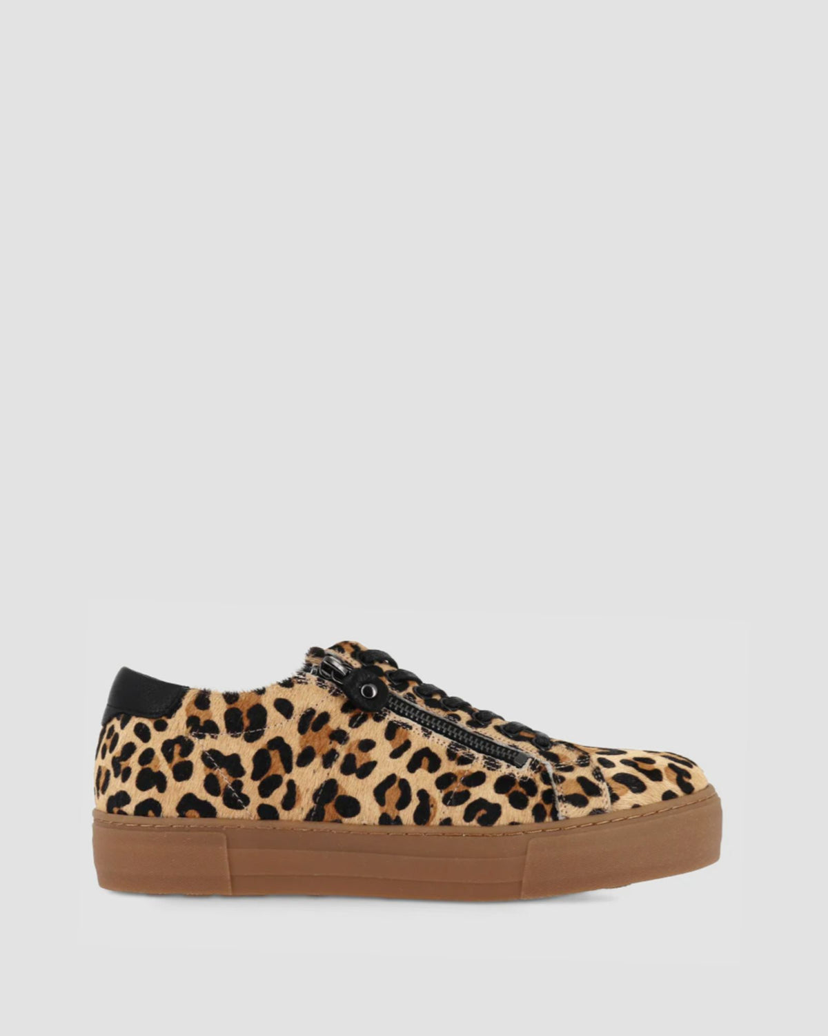 FROGGY SNEAKERS TAN LEOPARD