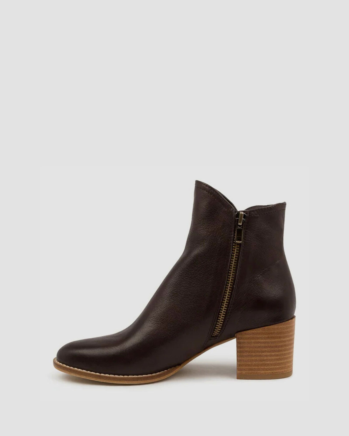 MOCKAS ANKLE BOOTS CHOCOLATE