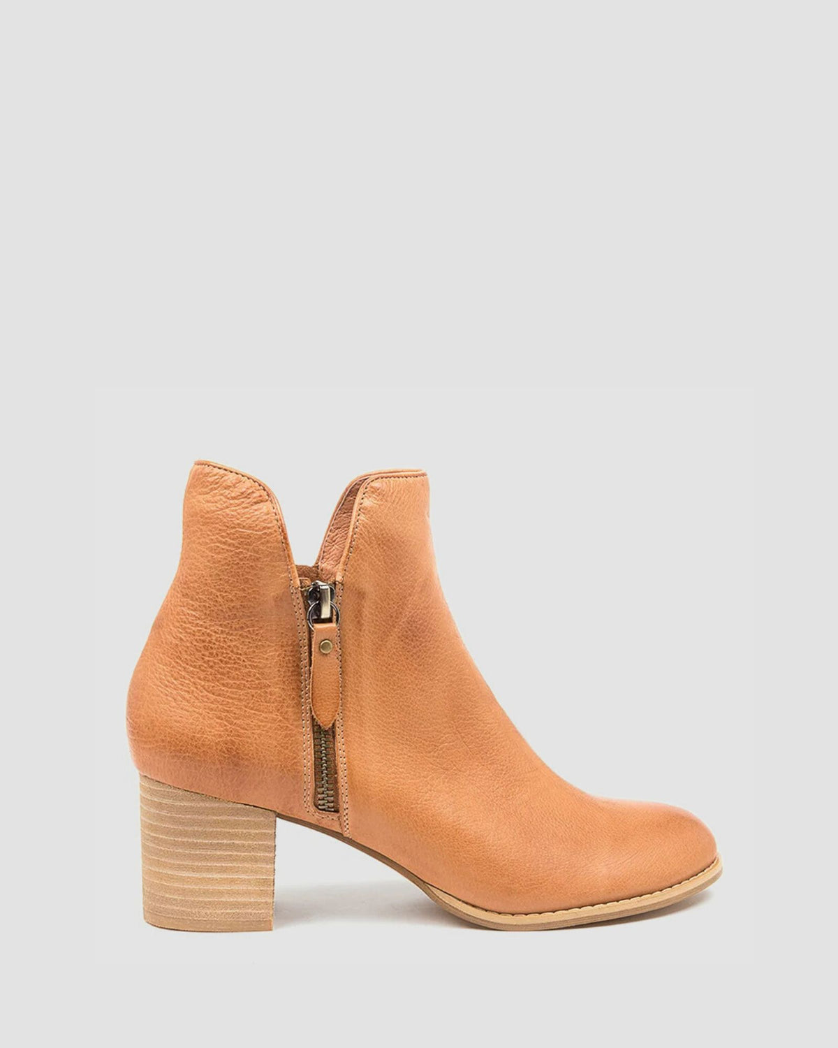 SHIANNELY ANKLE BOOTS DARK TAN