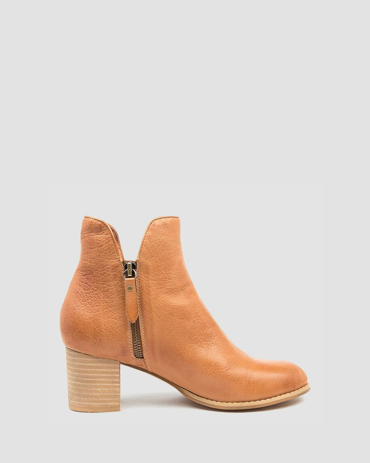 SHIANNELY ANKLE BOOTS DARK TAN
