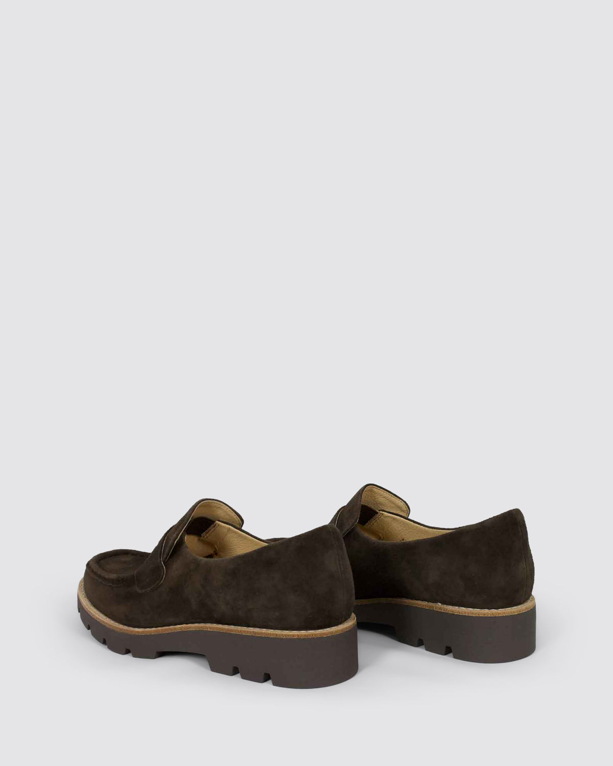 DORTE LOAFERS CHOCOLATE SUEDE