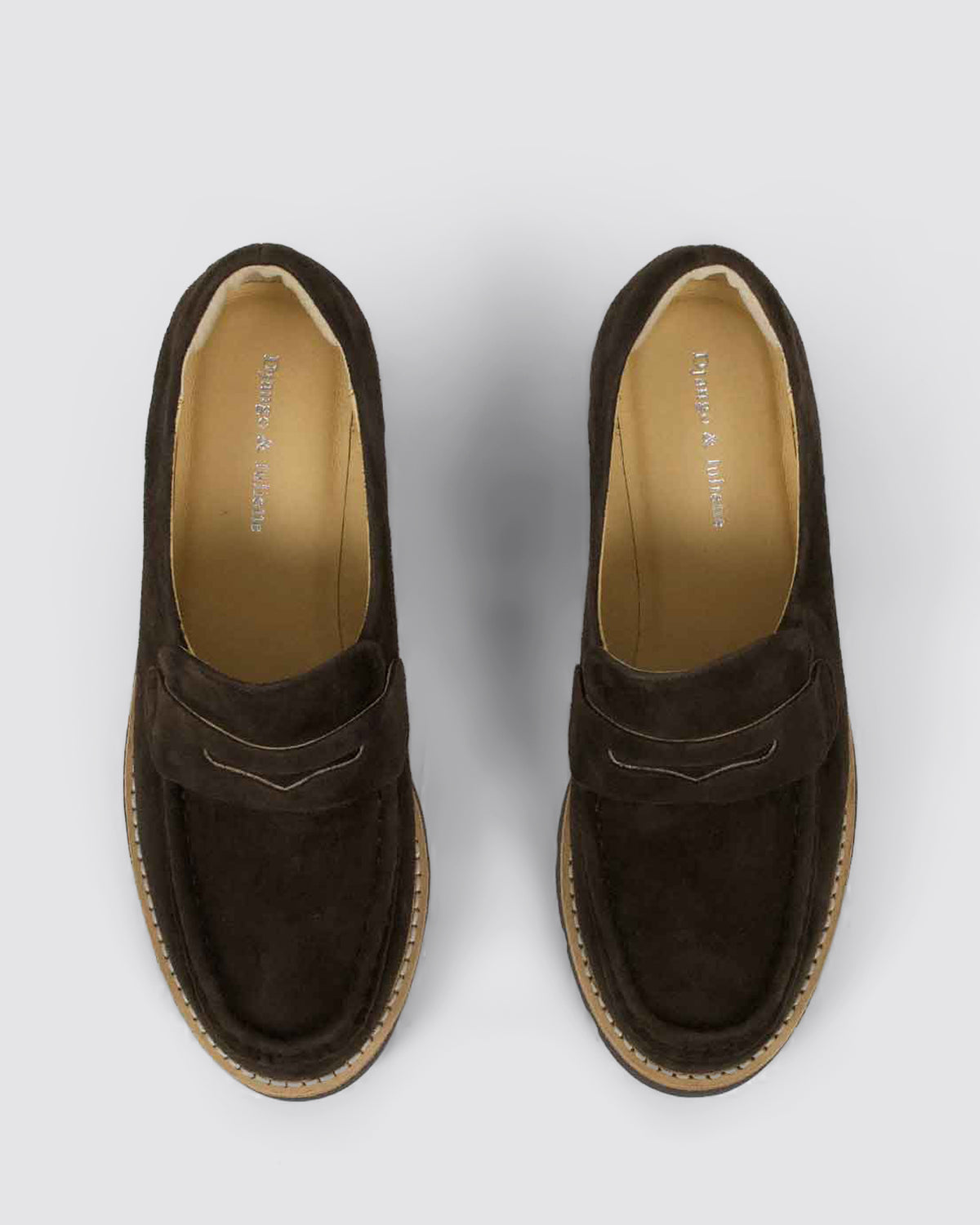 DORTE LOAFERS CHOCOLATE SUEDE