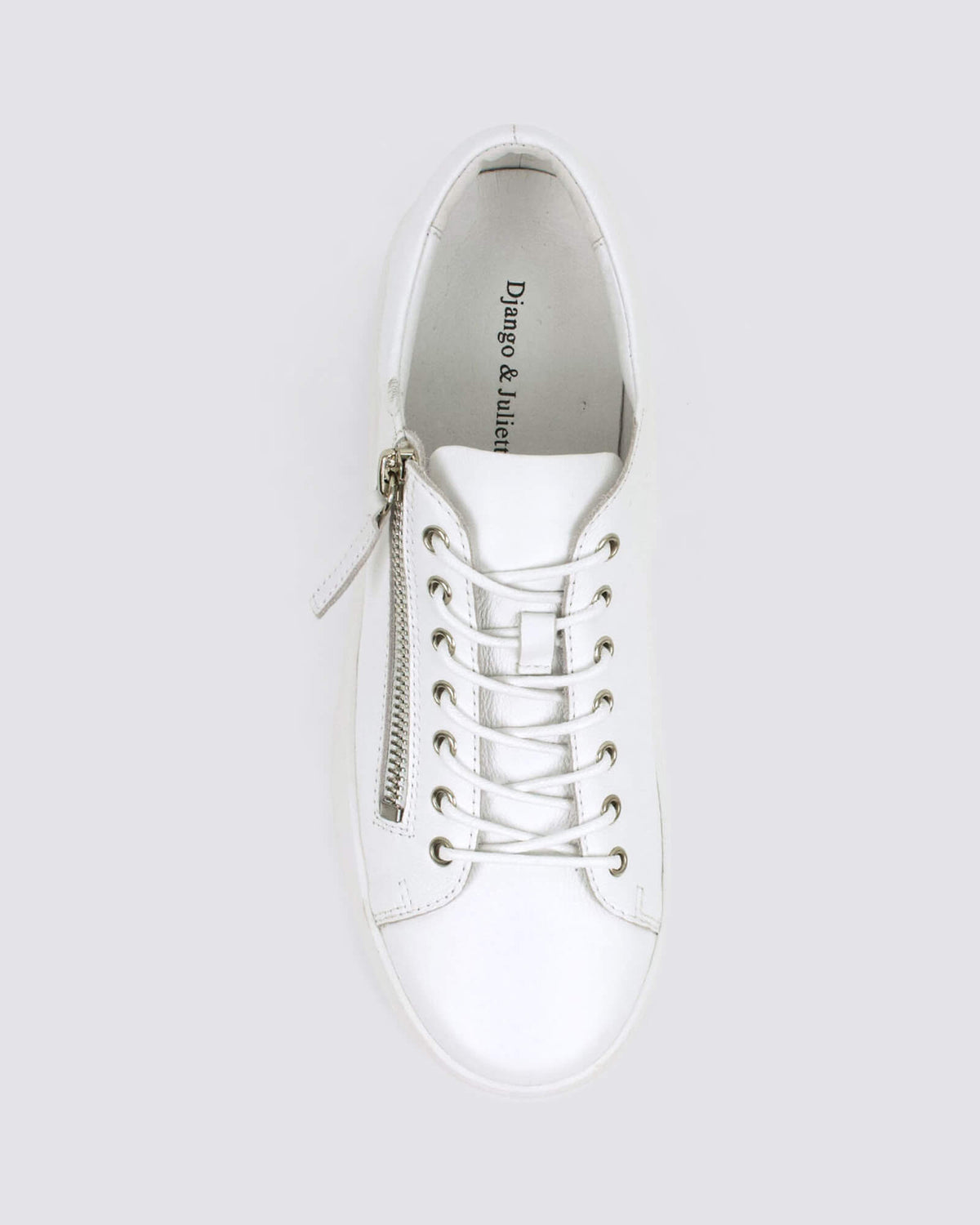 WOLFIE PLATFORM SNEAKERS WHITE LEATHER
