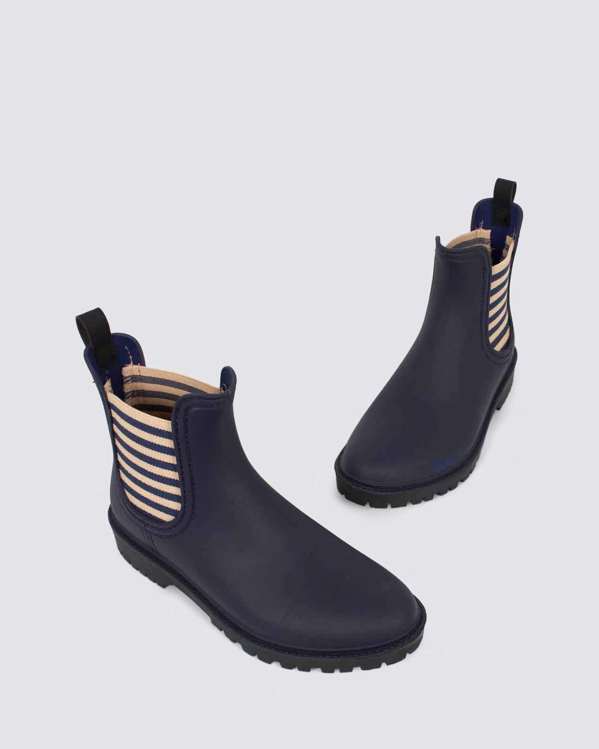 LAURINA2 GUMBOOTS NAVY STRIPE