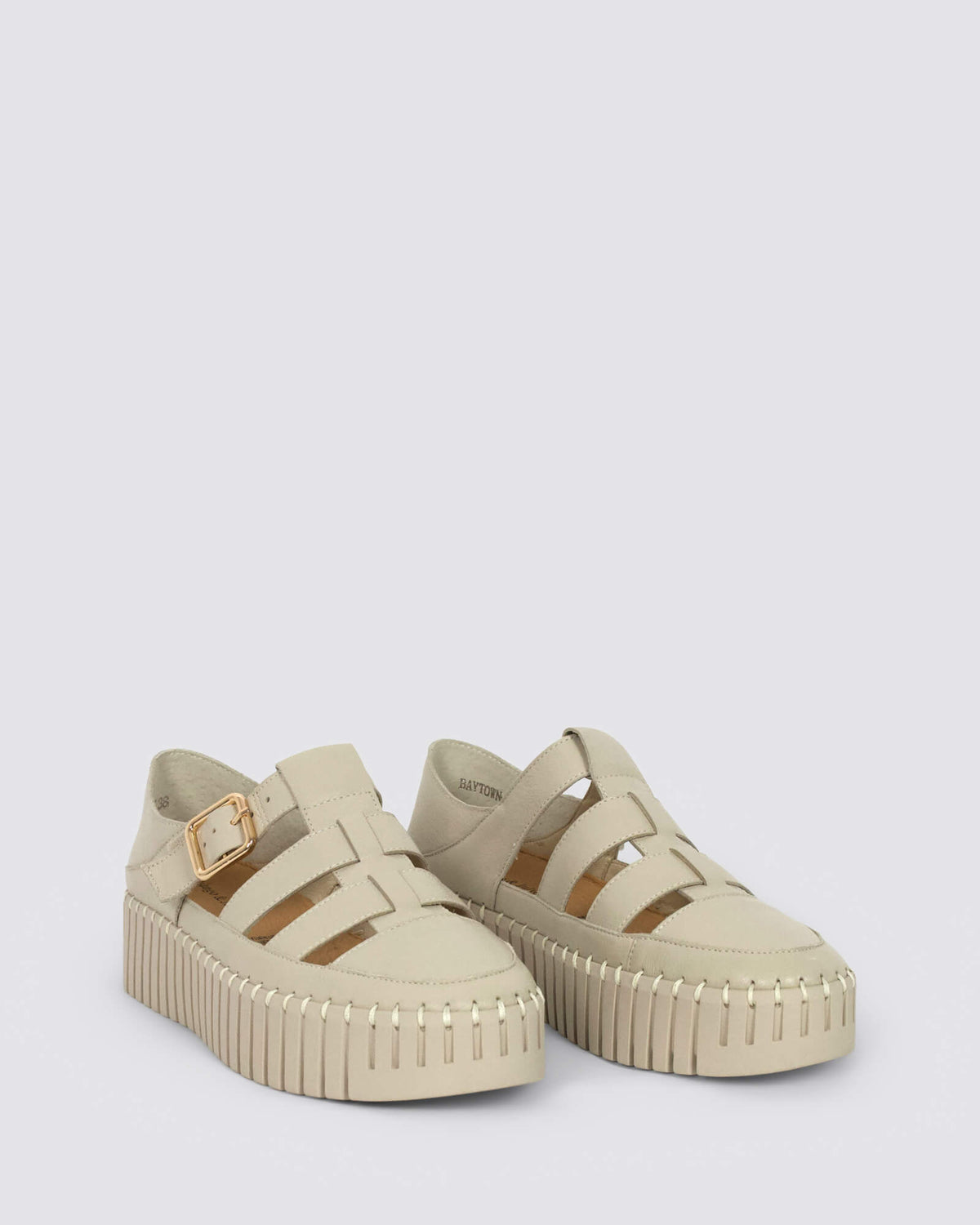 BAYTOWN FLAT SANDALS ALMOND