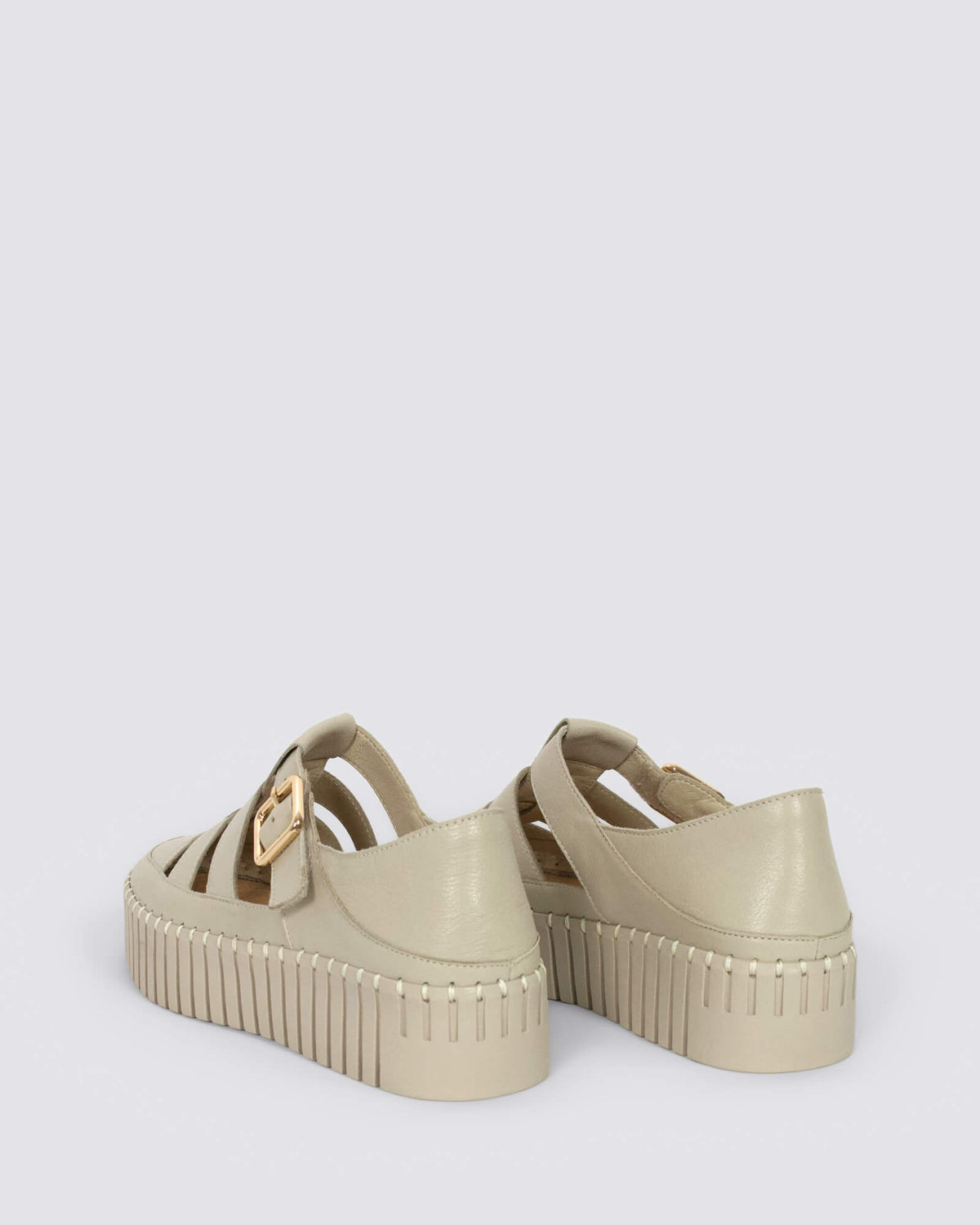 BAYTOWN FLAT SANDALS ALMOND