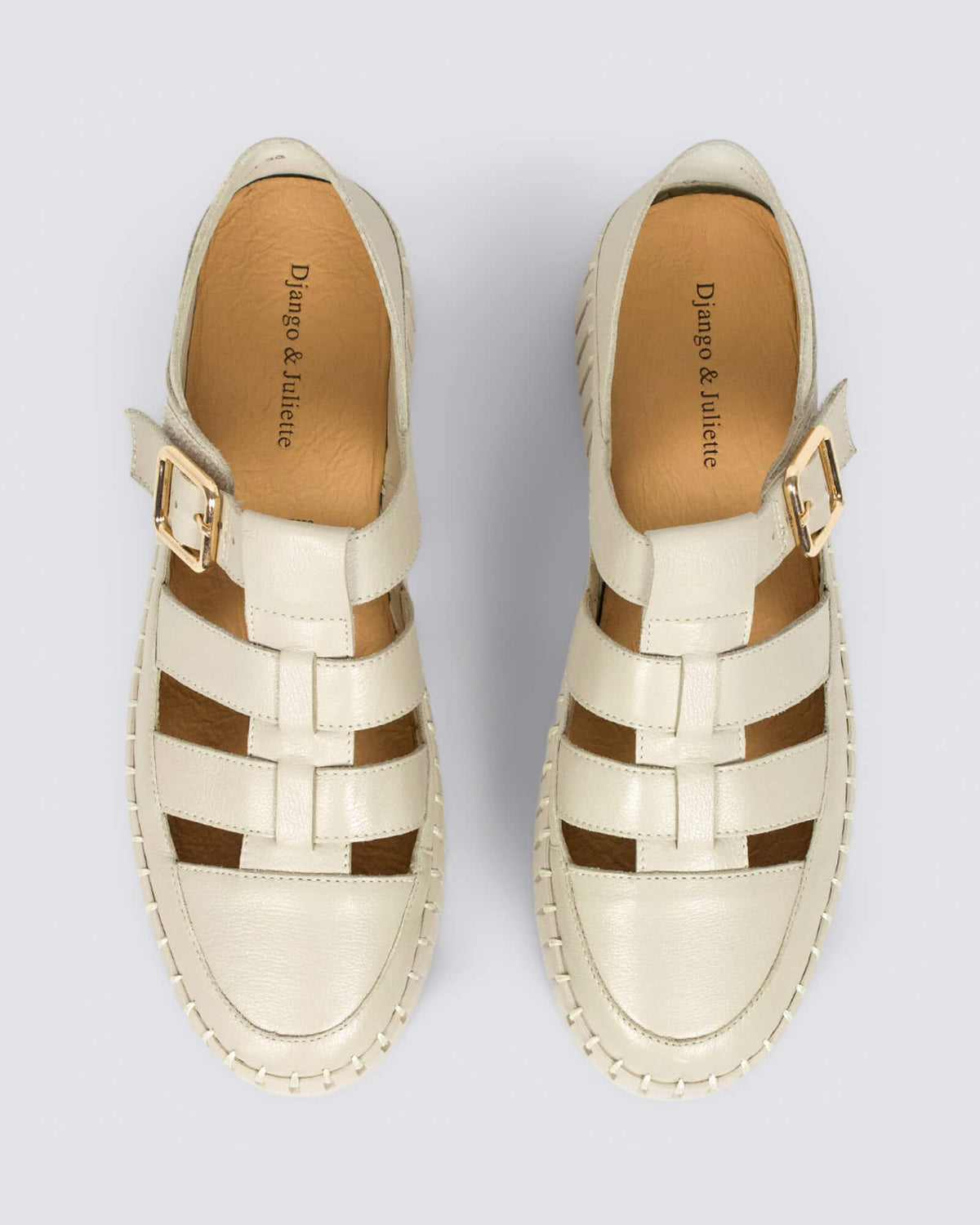 BAYTOWN FLAT SANDALS ALMOND