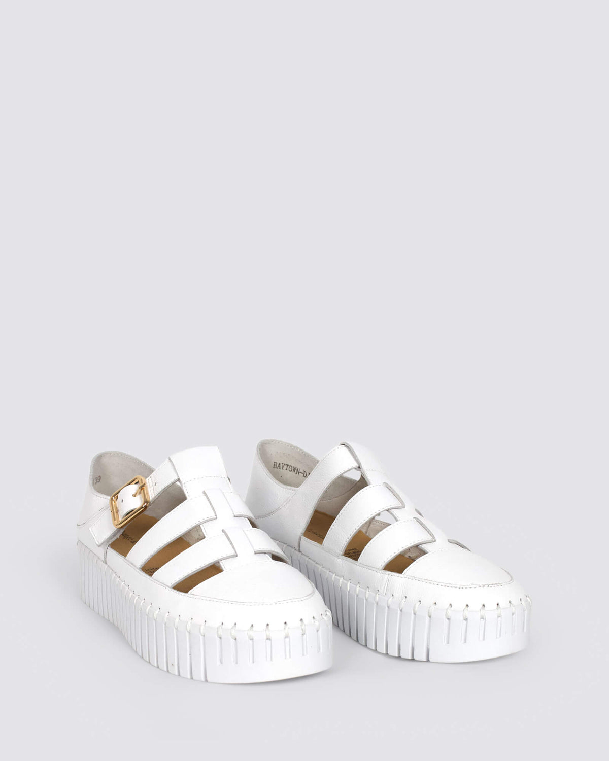 BAYTOWN FLAT SANDALS WHITE