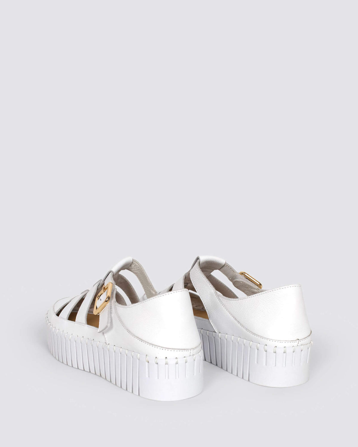 BAYTOWN FLAT SANDALS WHITE