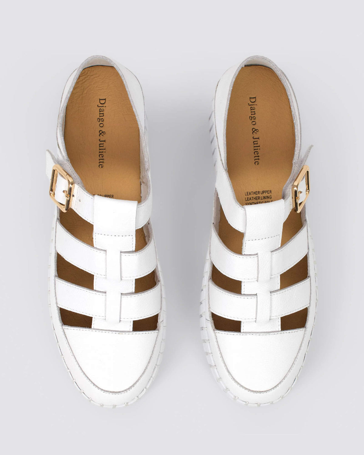 BAYTOWN FLAT SANDALS WHITE