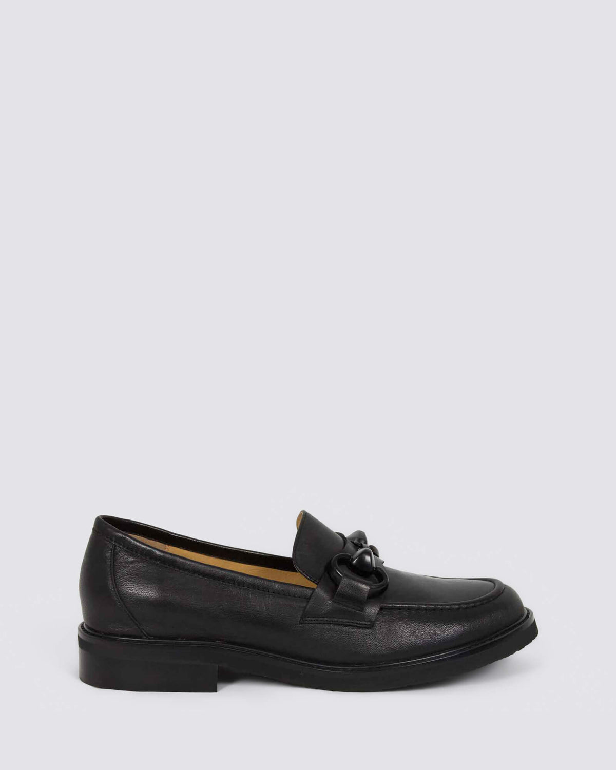 BELGRADES LOAFERS BLACK LEATHER
