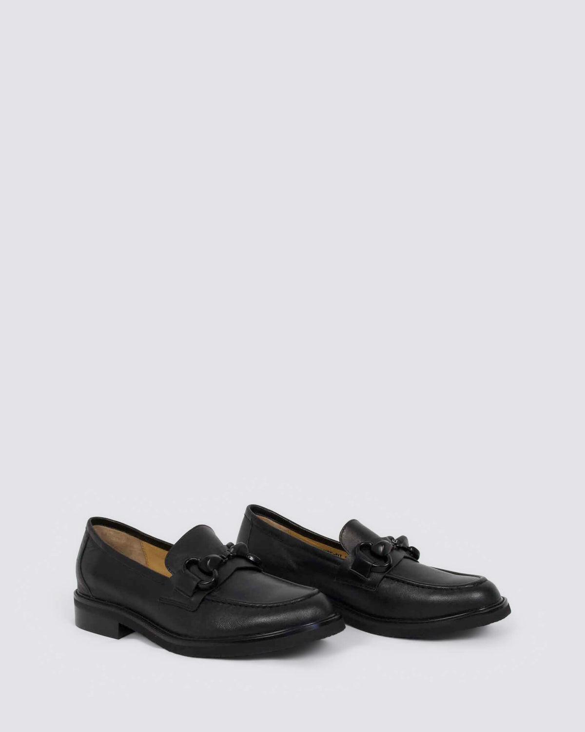 BELGRADES LOAFERS BLACK LEATHER
