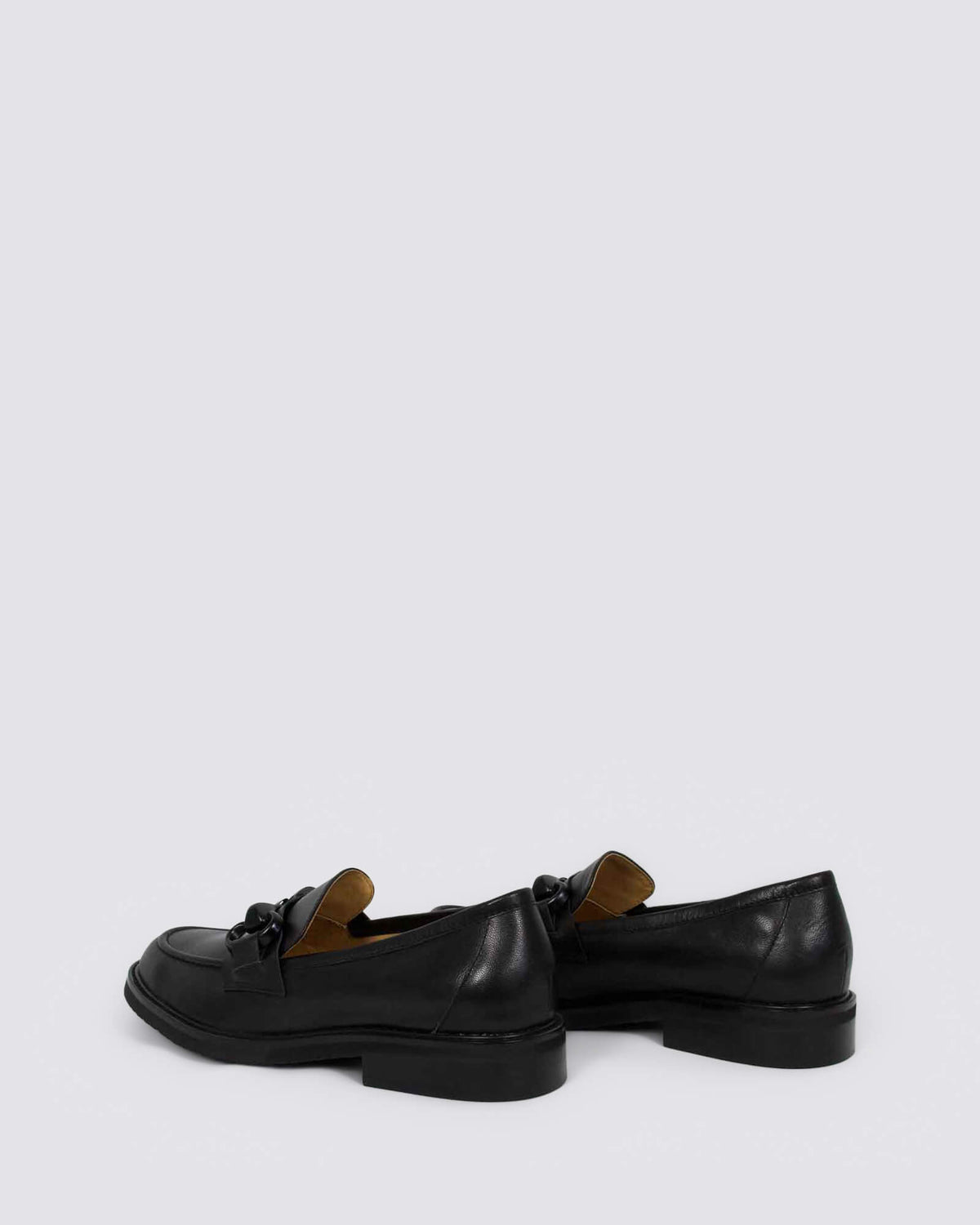 BELGRADES LOAFERS BLACK LEATHER