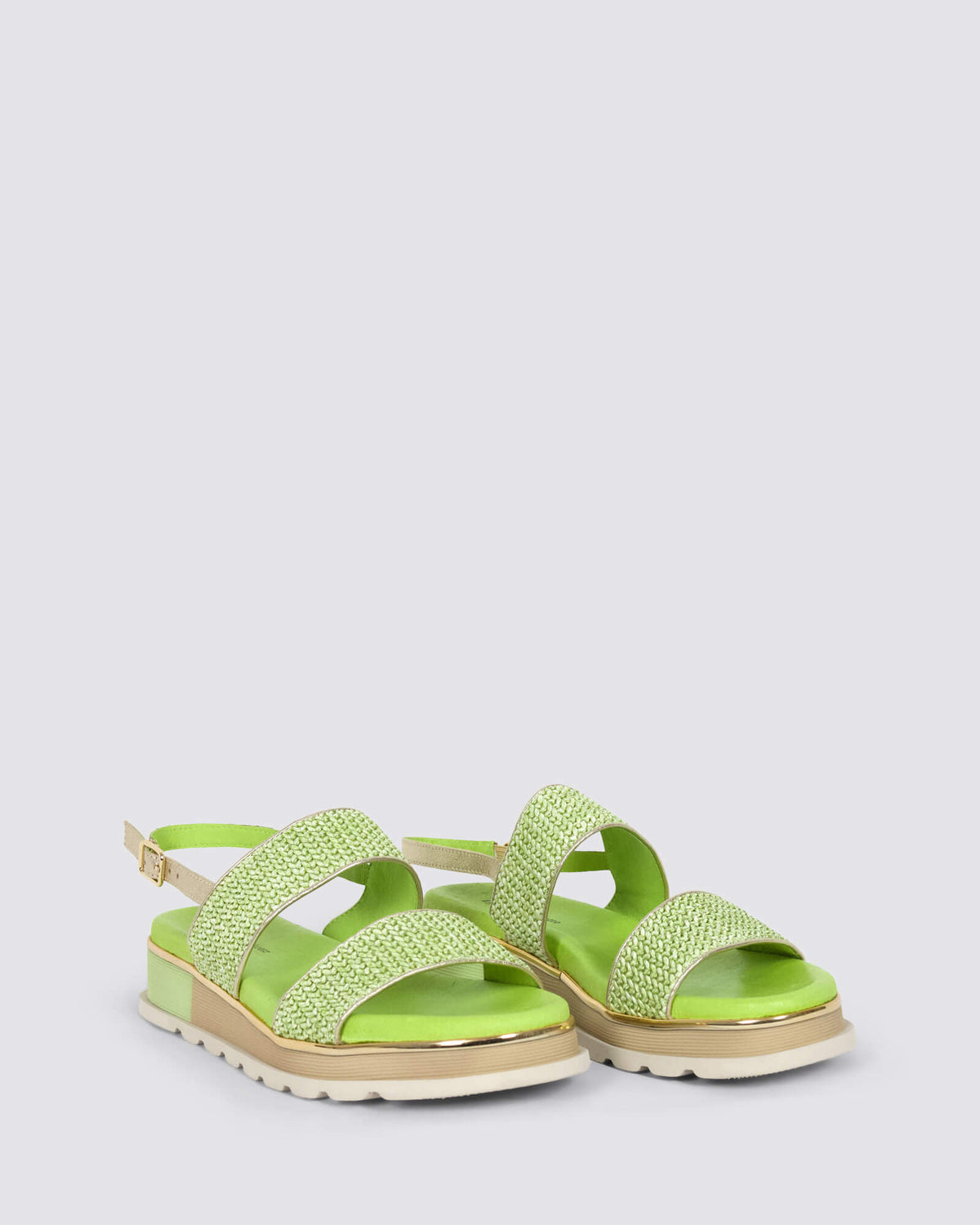CADETTE SANDALS APPLE GOLD
