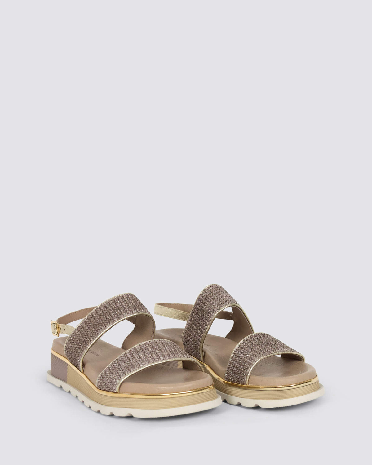 CADETTE SANDALS MOCCA GOLD