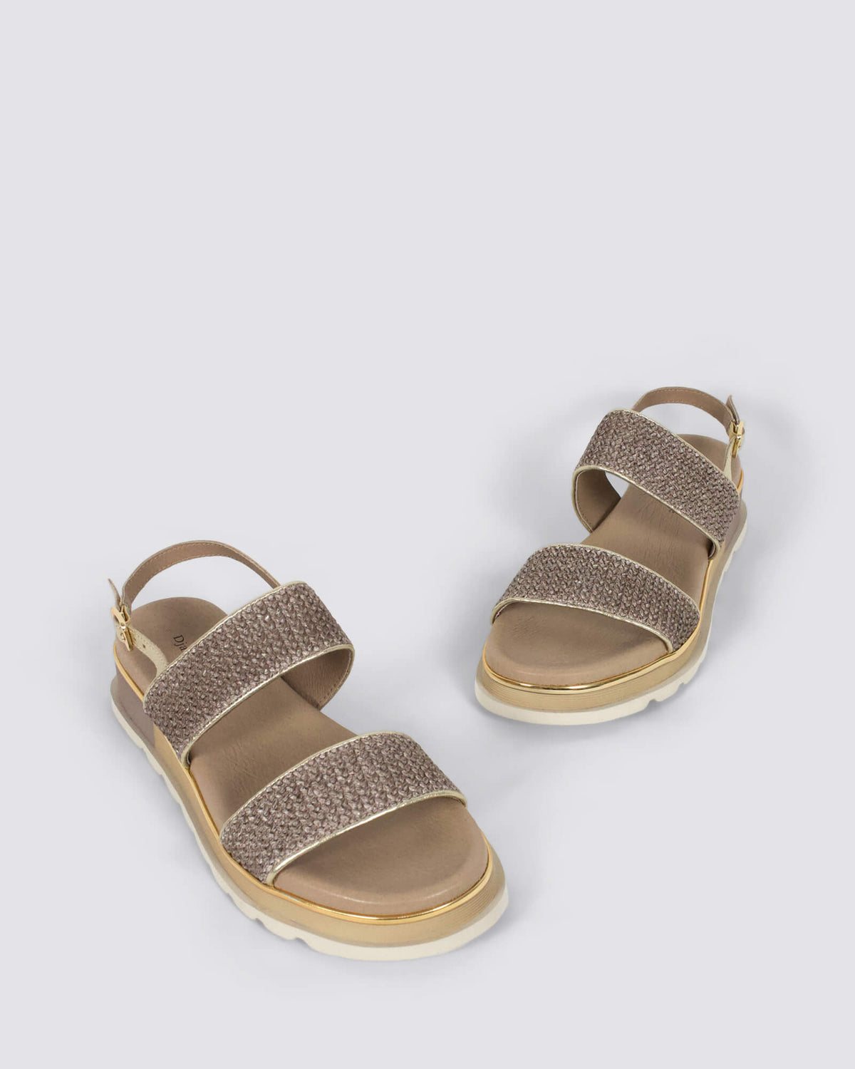 CADETTE SANDALS MOCCA GOLD
