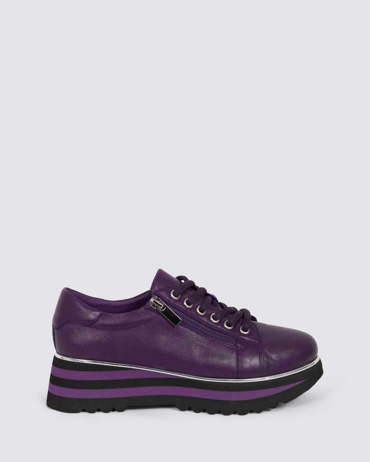 EAMMES PLATFORM SNEAKERS PURPLE/BLACK