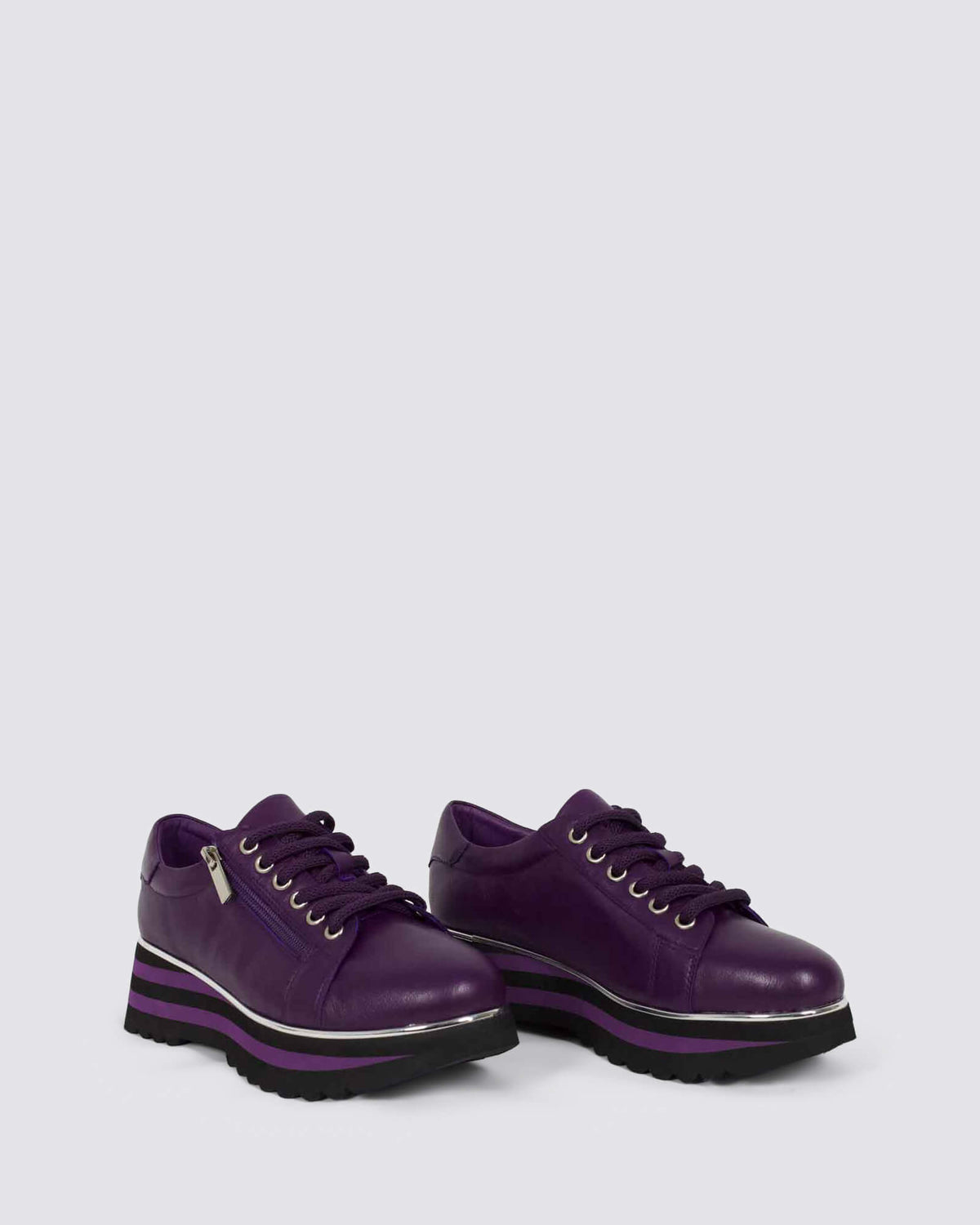 EAMMES PLATFORM SNEAKERS PURPLE/BLACK