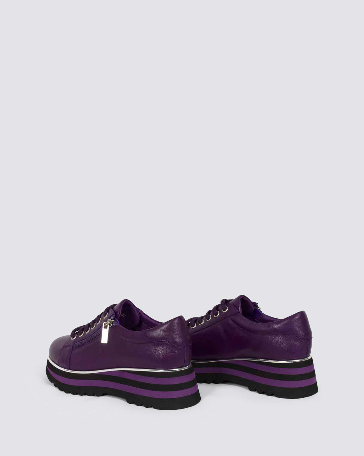 EAMMES PLATFORM SNEAKERS PURPLE/BLACK