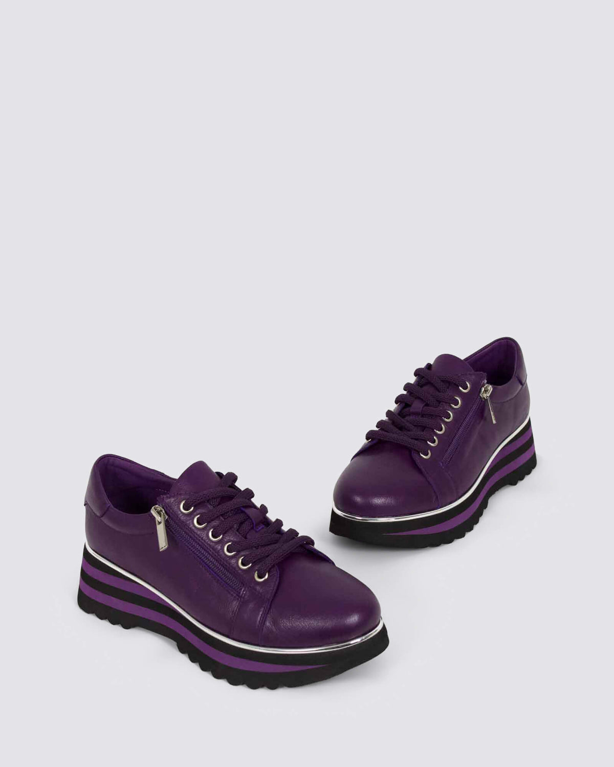 EAMMES PLATFORM SNEAKERS PURPLE/BLACK