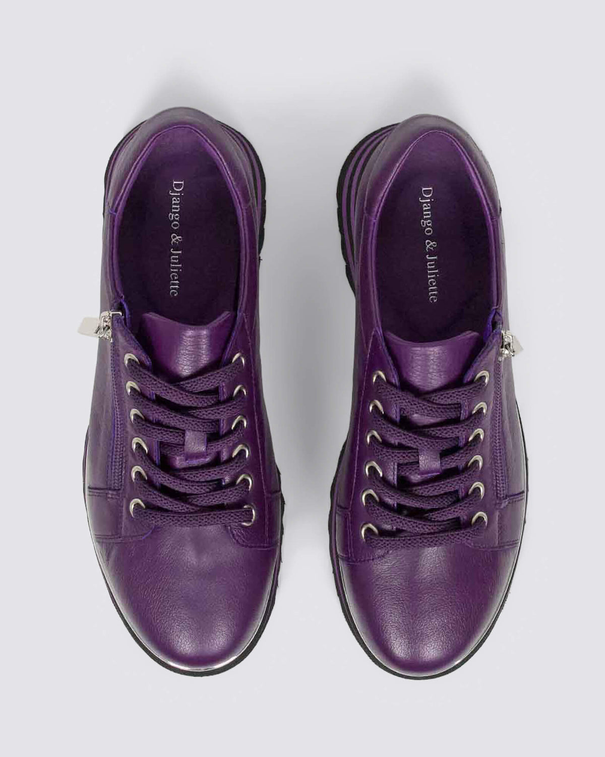 EAMMES PLATFORM SNEAKERS PURPLE/BLACK
