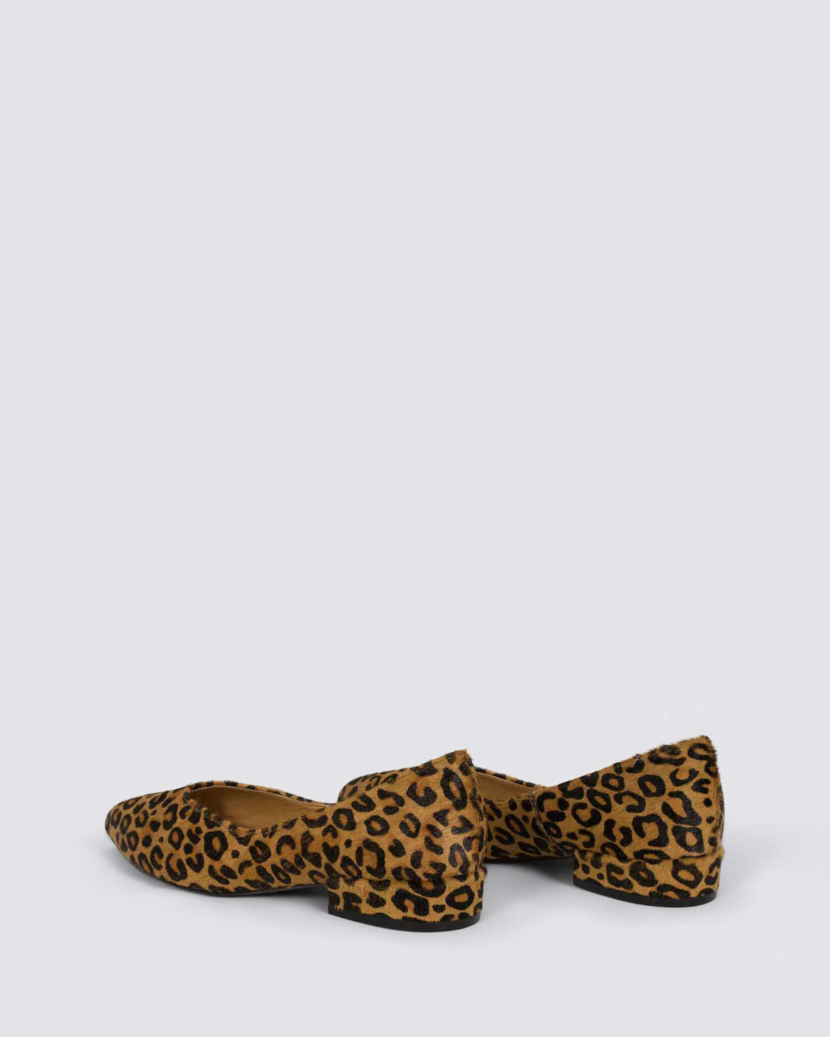 EUNIKA FLATS LIGHT TAN LEOPARD