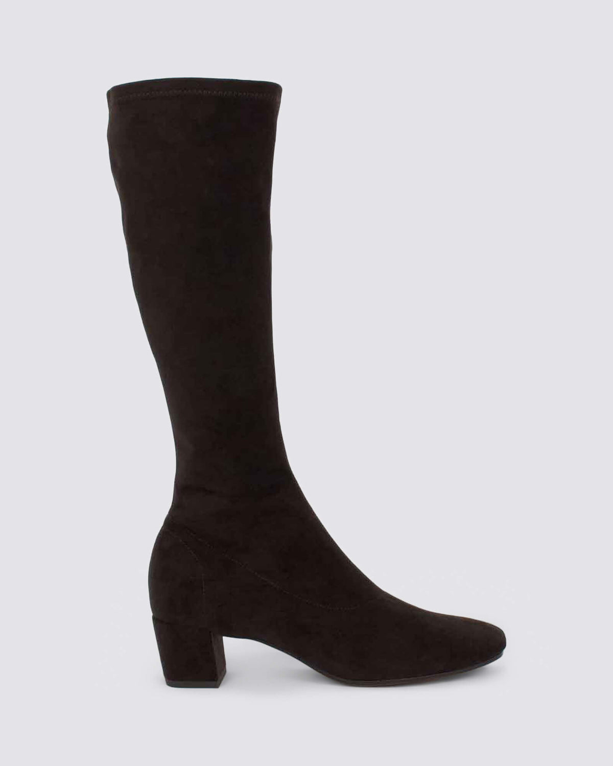HAYLEYS KNEE HIGH CHOCOLATE STRETCH