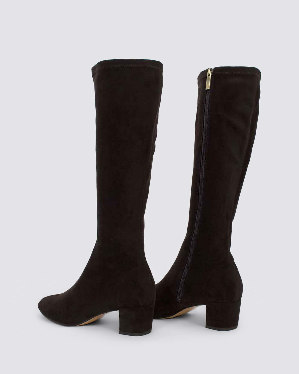HAYLEYS KNEE HIGH CHOCOLATE STRETCH