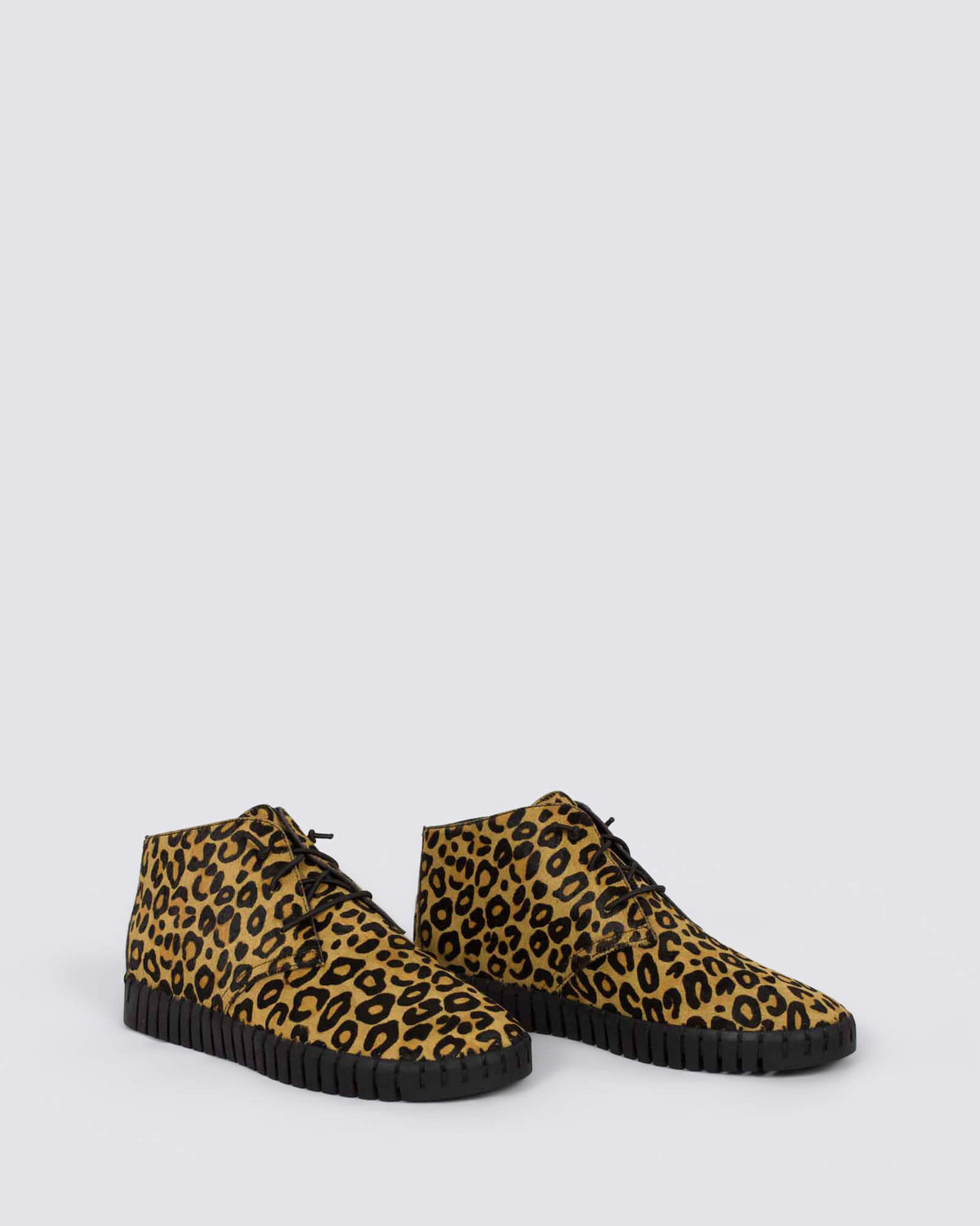 HELKI FLATS LIGHT TAN LEOPARD