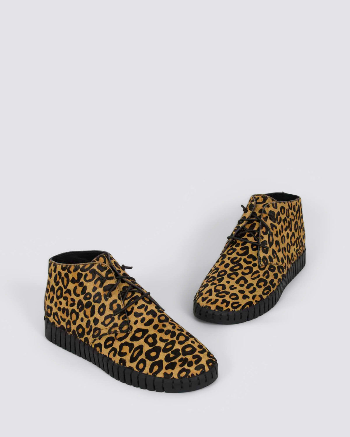 HELKI FLATS LIGHT TAN LEOPARD