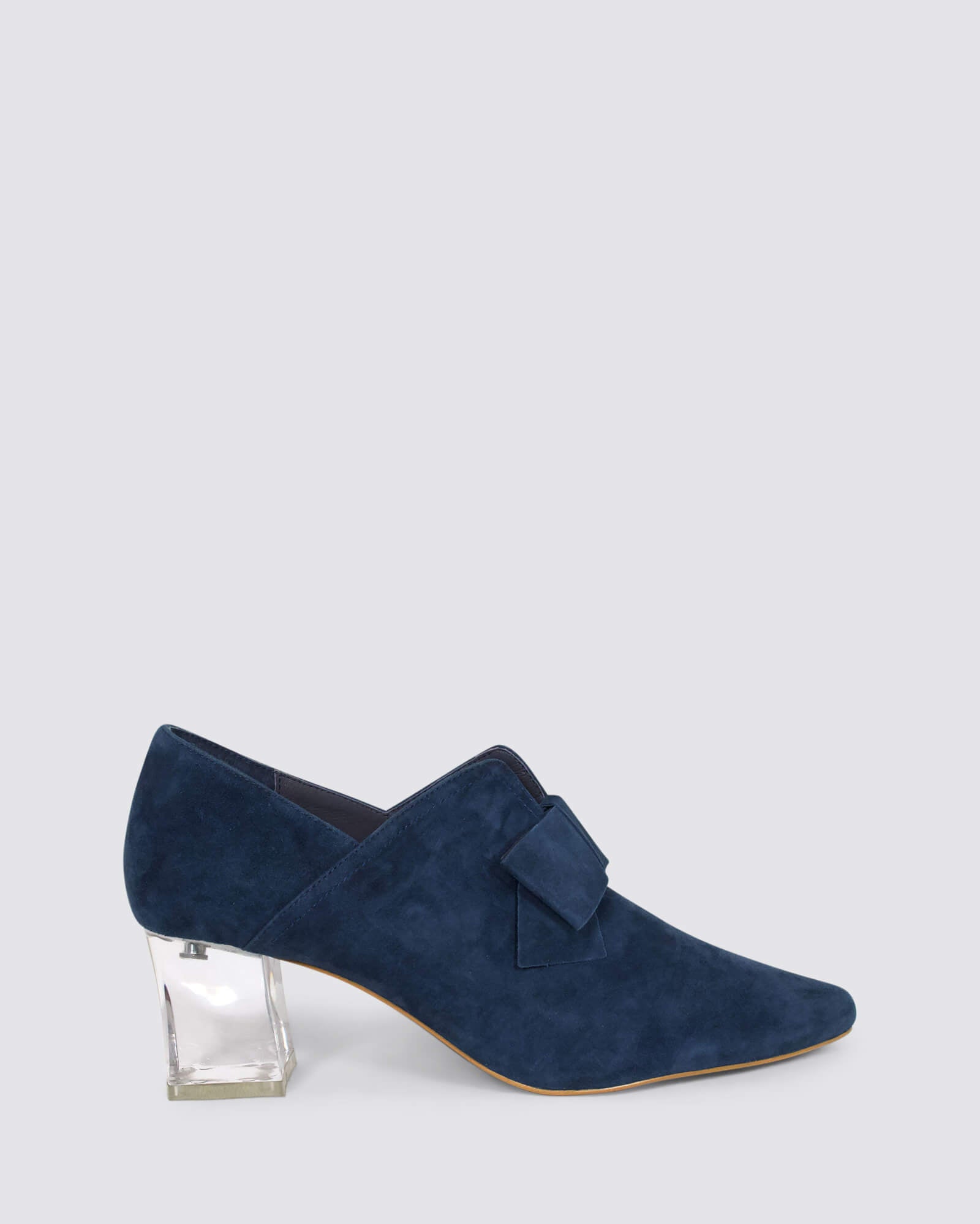 HOSPET HEELS NAVY SUEDE