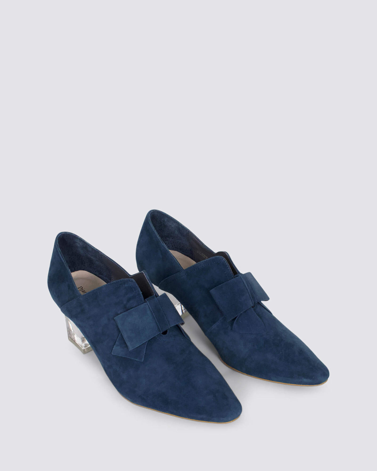 HOSPET HEELS NAVY SUEDE