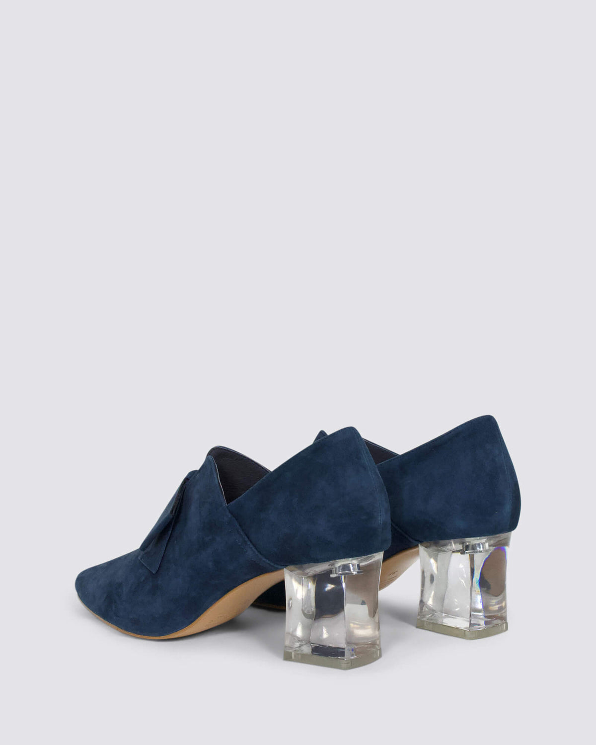 HOSPET HEELS NAVY SUEDE