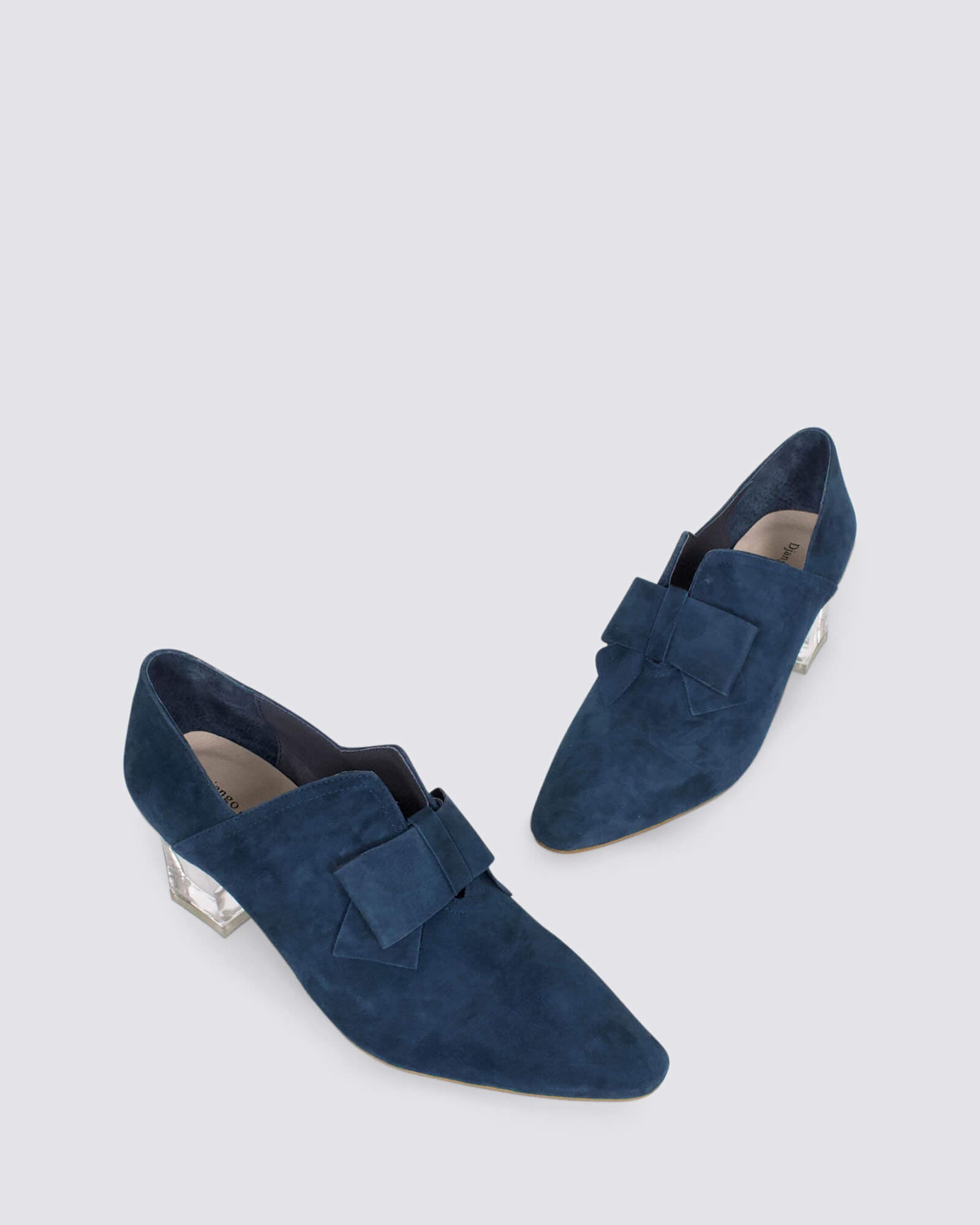 HOSPET HEELS NAVY SUEDE