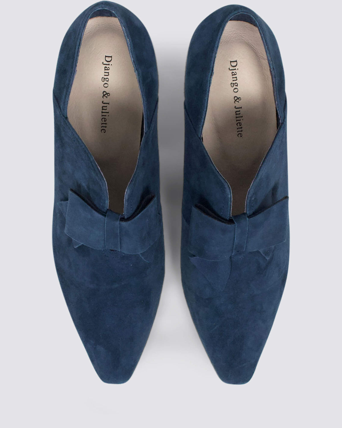 HOSPET HEELS NAVY SUEDE