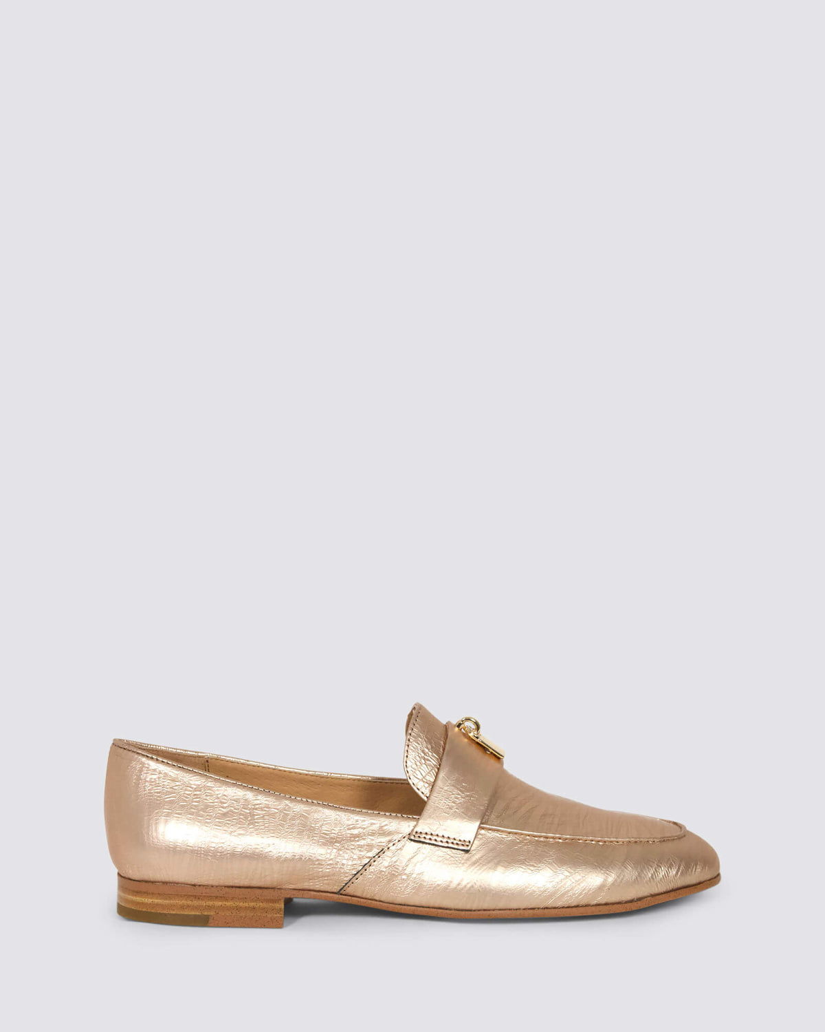 IBETTO LOAFERS CHAMPAGNE LEATHER