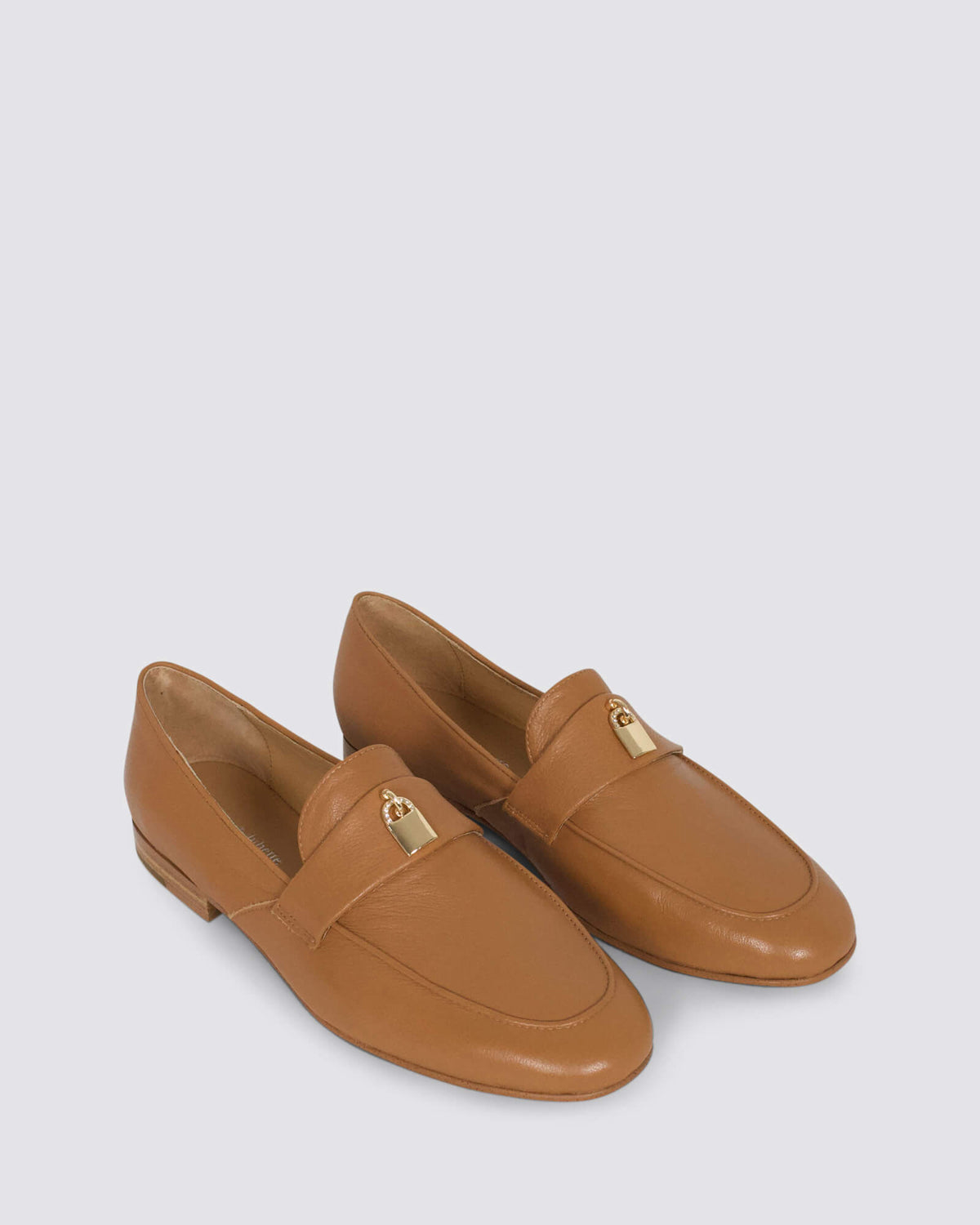 IBETTO LOAFERS DARK TAN LEATHER