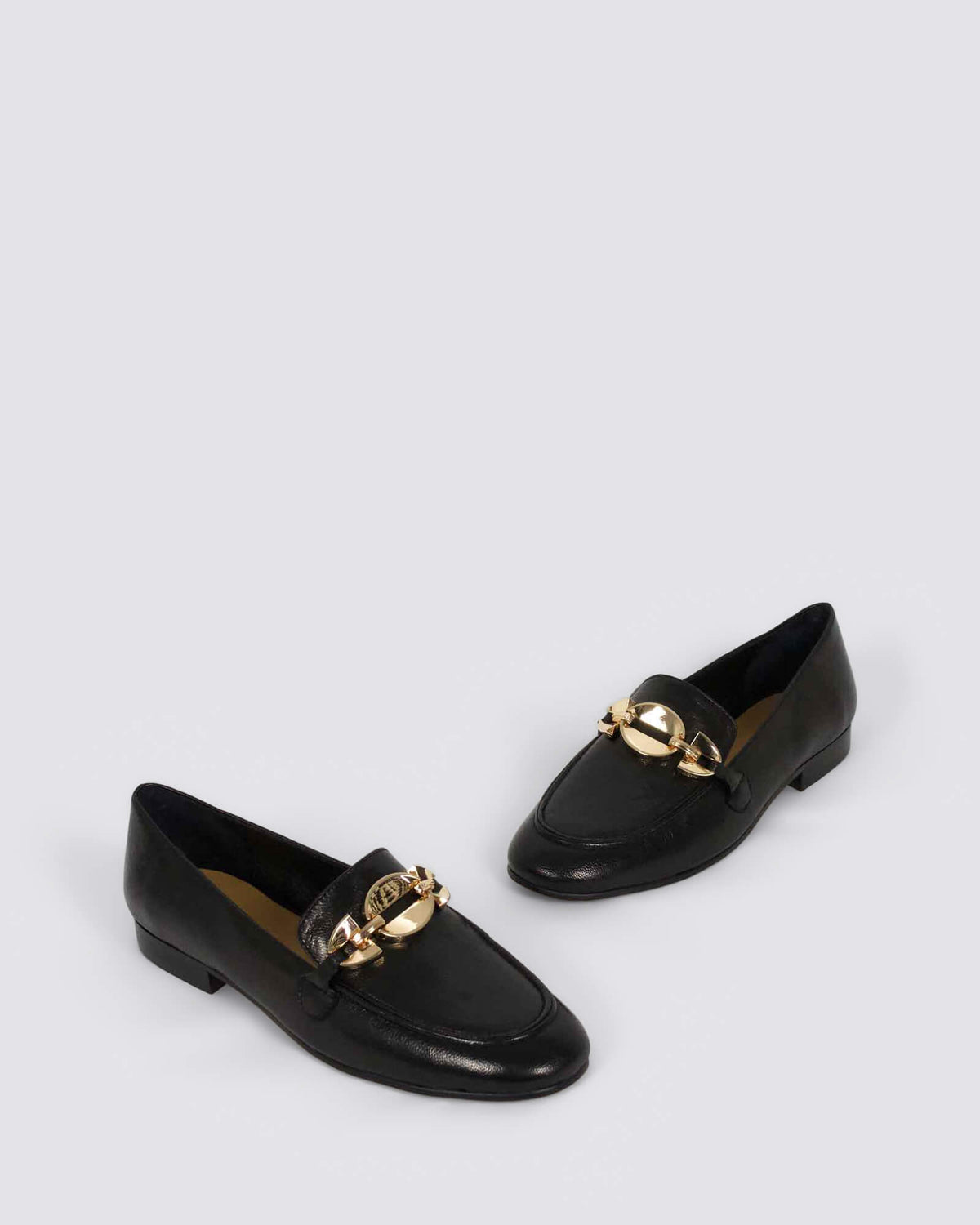 ILYSA LOAFERS BLACK LEATHER
