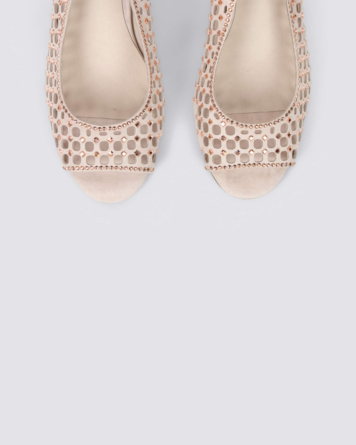 JACKEY SLINGBACK HEELS NUDE ROSE