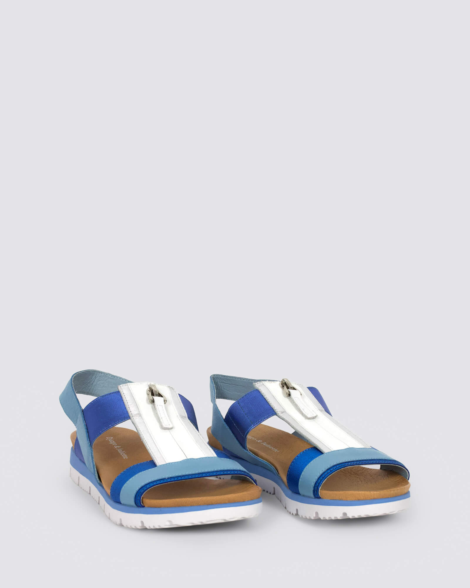 LEMPER SANDALS BLUE DENIM