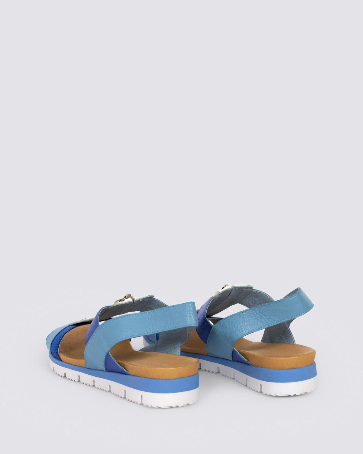 LEMPER SANDALS BLUE DENIM