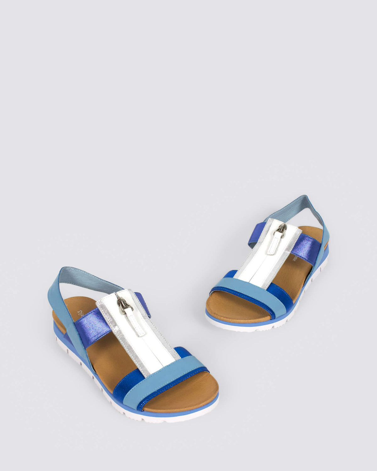 LEMPER SANDALS BLUE DENIM